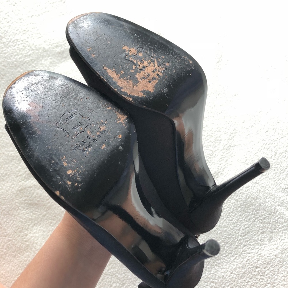 Stuart Weitzman Satin “Romance” pumps - Picture 7 of 7